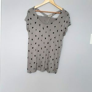 Flowy Black and White Ballerina Tank